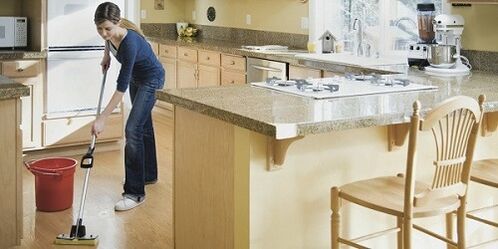 Nettoyage humide pour prévenir les infestations parasitaires